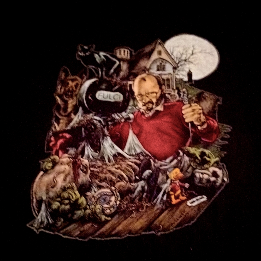 Fright Rags Lucio Fulci, 4xl Black T-shirt